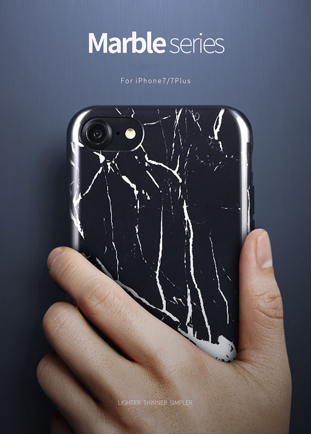 เคสลายหินอ่อน iPhone 7 Plus